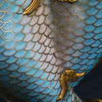 Emile Reiber, Double-fish vase, 1874
