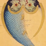 Emile Reiber, Double-fish vase, 1874