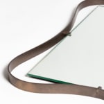 Fontana Arte, Large Brass Mirror by Fontana Arte c.1950
