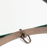 Fontana Arte, Large Brass Mirror by Fontana Arte c.1950