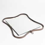 Fontana Arte, Large Brass Mirror by Fontana Arte c.1950