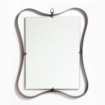 Fontana Arte, Large Brass Mirror by Fontana Arte c.1950