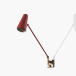 Stilnovo, Rare Adjustable Wall Light by Stilnovo, 1950s