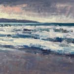 Andrew Barrowman, Rough sea, Gwithian Cornwall'