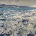 Andrew Barrowman, Rough sea, Gwithian Cornwall'