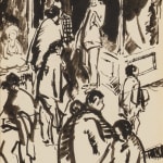 William Penhallow Henderson, Women at Pueblo