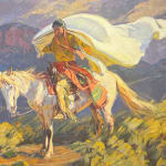 Logan Maxwell Hagege, Against a Blue Sky, d. 2024