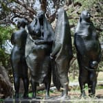 Francisco Zúñiga, Grupo de cuatro mujeres de pie