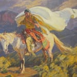 Logan Maxwell Hagege, Against a Blue Sky, d. 2024