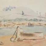 Gina Knee, Untitled - Northern New Mexico Village