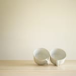 Rupert Spira, Trio of Cut Sided Beakers