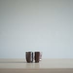 Rupert Spira, Trio of Cut Sided Beakers