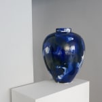 Sutton Taylor, Bowl, Indigo/Reds, 2018