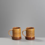 Michael Cardew, Large Two Handled Bread jar and cover, c1970