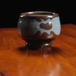 Kawai Kanjiro, Blue Teabowl, c1950