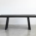 Jim Partridge and Liz Walmsley, Wedge block table, 2023