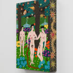 Laura Williams, Saint Veronica II: Jesus in a Minge(r), 2023