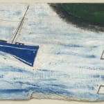 Alfred Wallis, Steamer Coming into Harbour