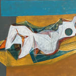 Leigh Davis, Boat with Blue Keel, Gweek