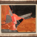 Adrian Heath, Painting Orange and Ochre