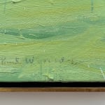 Paul Wonner, Untitled [artist's studio with nude male model and man with white hair, glasses, blue jacket on left] ,...