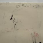 Paul Wonner, Untitled [artist's studio with nude male model and man with white hair, glasses, blue jacket on left] ,...
