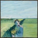 Paul Wonner, Untitled [artist's studio with nude male model and man with white hair, glasses, blue jacket on left] ,...