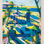 Paul Wonner, Untitled [artist's studio with nude male model and man with white hair, glasses, blue jacket on left] ,...