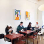 Diane Warner-Wang, At the Library, 2024