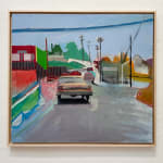 Paul Wonner, Untitled [artist's studio with nude male model and man with white hair, glasses, blue jacket on left] ,...