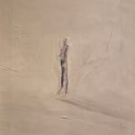 Paul Wonner, Untitled [artist's studio with nude male model and man with white hair, glasses, blue jacket on left] ,...