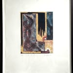 Paul Wonner, Untitled [artist's studio with nude male model and man with white hair, glasses, blue jacket on left] ,...