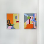 Diane Warner-Wang, At the Library, 2024