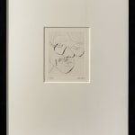 Paul Wonner, Untitled [artist's studio with nude male model and man with white hair, glasses, blue jacket on left] ,...