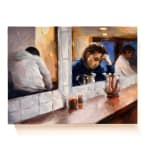 Leticia Sanchez Toledo, At the café, 2025