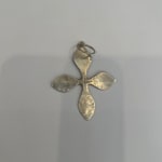 Breon O'Casey, Silver Cross with clover shapes