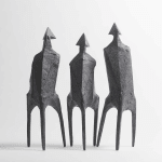 Lynn Chadwick, Three Standing Figures (C67), 1987