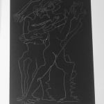 Ossip Zadkine, Guillaume Apollinaire 'Sept Calligrammes 1967', 1967, Portfolio of 10 Etchings, Ed.75, 1967