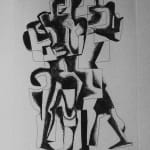 Ossip Zadkine, Guillaume Apollinaire 'Sept Calligrammes 1967', 1967, Portfolio of 10 Etchings, Ed.75, 1967