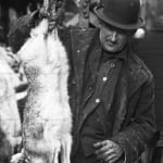NYC Bowery Paddy’s Market Fresh Rabbit Meat , c.1900's