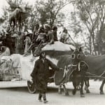 Hudson-Fulton Celebration Parade Float # 17 "Reception of Stuyvesant" New York City,, 1909