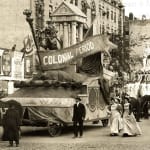 Hudson-Fulton Celebration Parade Float # 23 Title Car, Colonial Period New York City, 1909