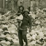 British War Office, “Aftermath Of Battle For Caen” Liberation Of France, July 10th, 1944