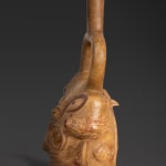 Moche Culture, Tripped Out Face Ceramic, Circa. 500AD