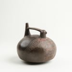 Paracas Culture, A Paracas stirrup spout whistle vessel, Circa. 400 - 100 BC