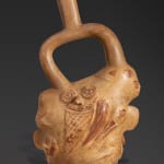 Moche Culture, Tripped Out Face Ceramic, Circa. 500AD