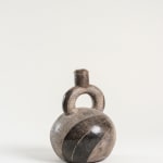 Chavin Culture, Black Ware Gourd Vessel, Circa. 800 - 100 BC
