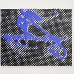 Jamie Reid, Out of the Dross (Blue), 2011