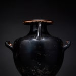 Providence Painter Circle, Attic Red Figure Hydria Depicting a Central Playing Dog, Circa 450-400BC