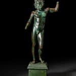 Moche Terracotta Votive Vessel Head Shaped, Ca. AD 100 - 700